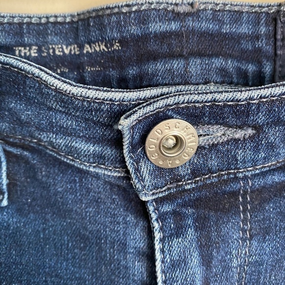 AG Adriano Goldschmied STEVIE Ankle Jeans Slim Straight Size 25R - Picture 3 of 16